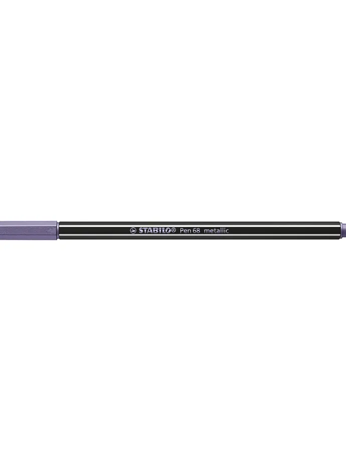 Premium metallic-viltstiften "STABILO Pen 68 - Metallic" - 8 stuks
