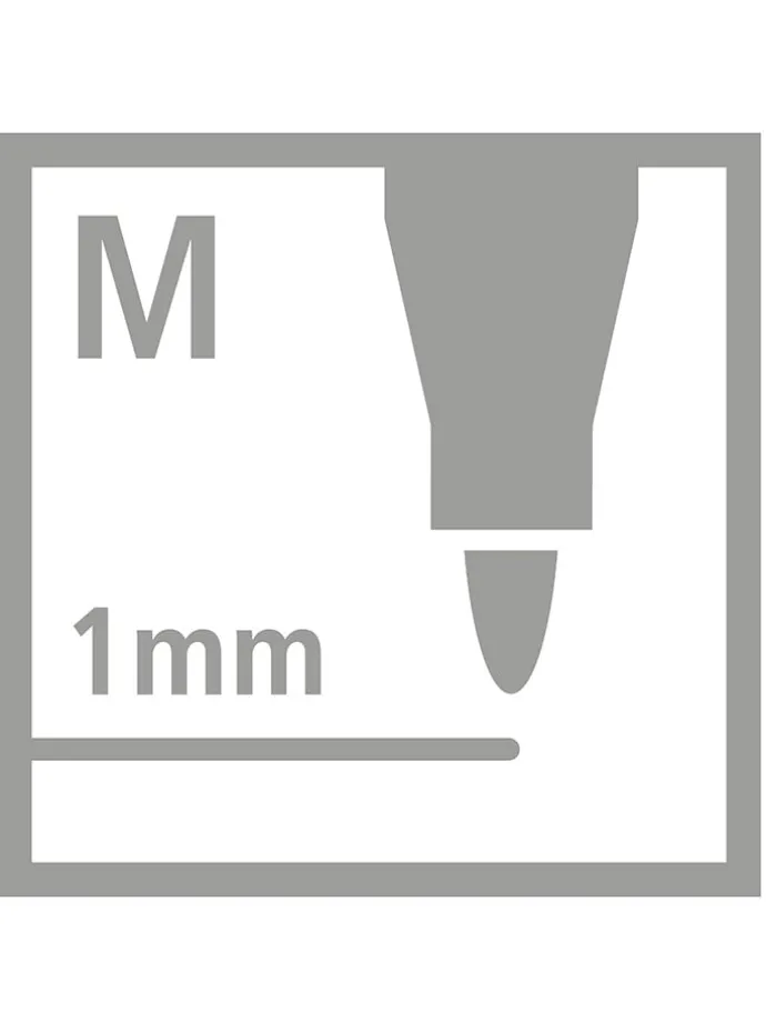 Premium viltstiften "STABILO Pen 68" - 10 stuks