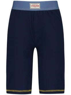 Pyjama grijs/donkerblauw