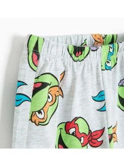 Pyjama groen/grijs