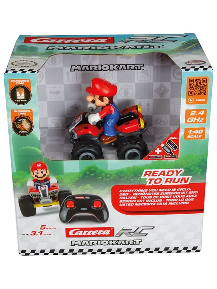 Radiografisch bestuurbare auto "Mario Kart(TM) Mario - Quad" - vanaf 6 jaar