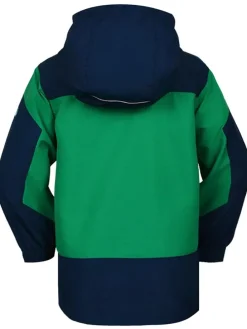Regenjas "Axel" groen/donkerblauw