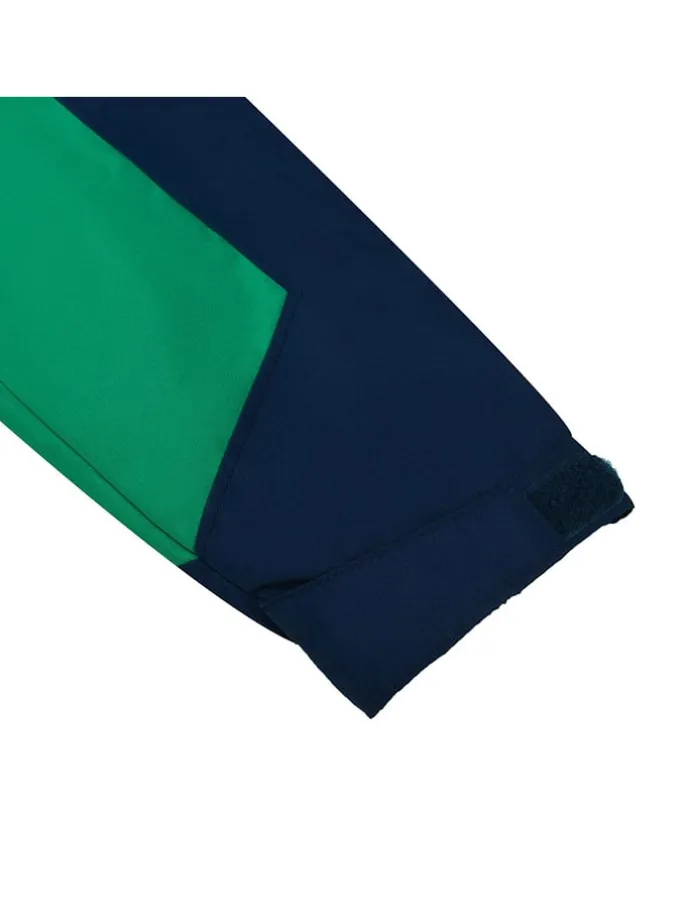 Regenjas "Axel" groen/donkerblauw