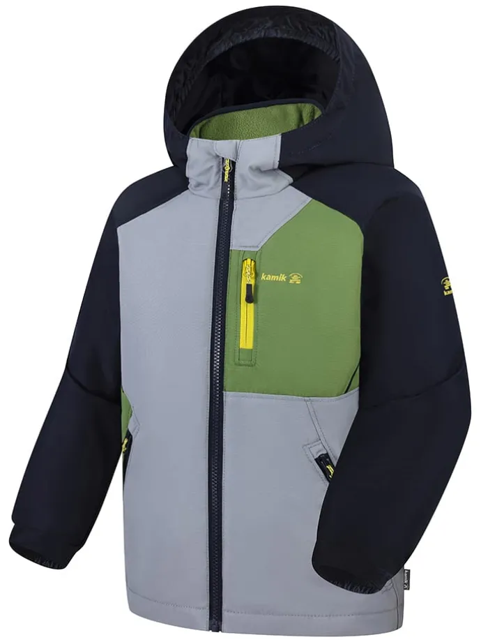 Regenjas "Otis" grijs/zwart
