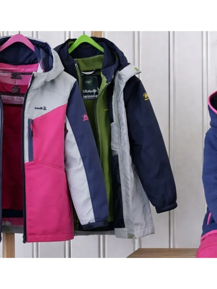 Regenjas "Tara" roze/paars