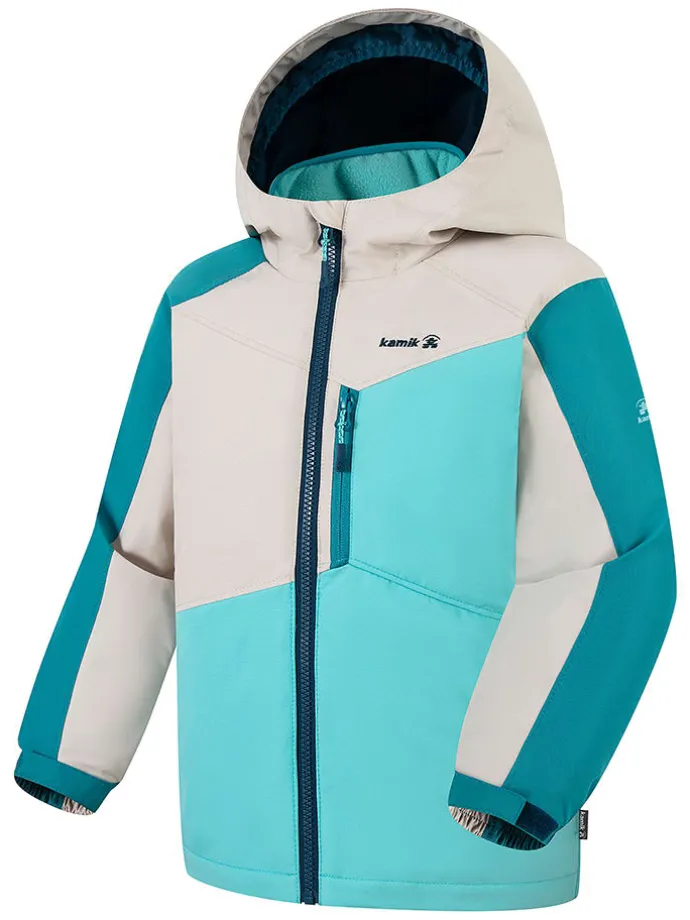 Regenjas "Tara" turquoise/wit