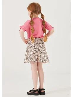 Rok beige/zwart