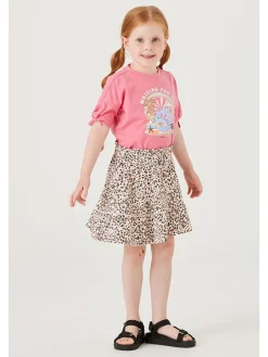 Rok beige/zwart