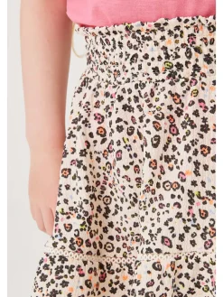 Rok beige/zwart