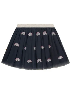 Rok donkerblauw