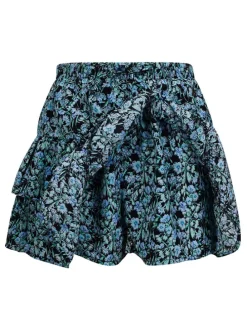 Rok "Lindy" blauw/zwart