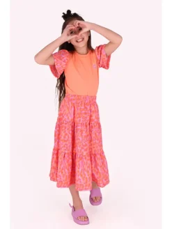 Rok "Riri" oranje/roze