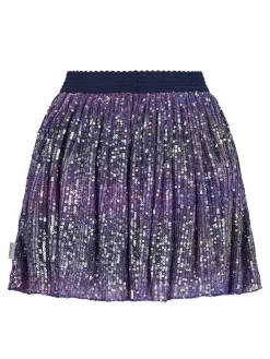 Rok "River" donkerblauw/paars