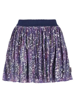 Rok "River" donkerblauw/paars