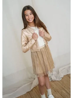 Rok "Sara" goudkleurig