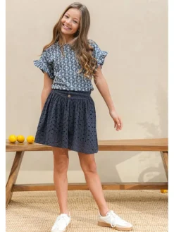 Rok "Silvanna" donkerblauw