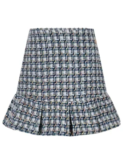 Rok "Tivvy" donkerblauw/wit