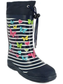 Rubberlaarzen "Fantasy" donkerblauw