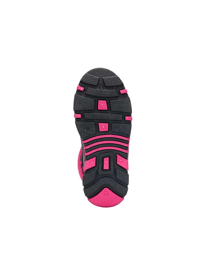 Rubberlaarzen "Kanga-Bean V" zwart/roze