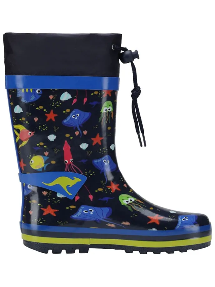 Rubberlaarzen "Summerrain" donkerblauw
