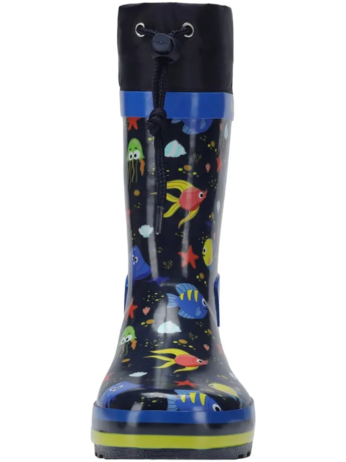 Rubberlaarzen "Summerrain" donkerblauw