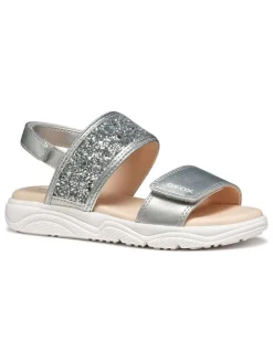 Sandalen "Deaphne" zilverkleurig