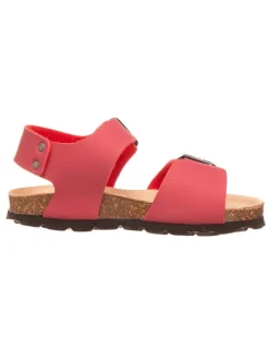 Sandalen koraalrood