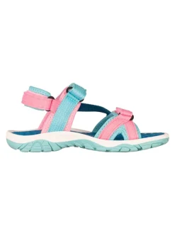 Sandalen "Oslofjord" lichtblauw/lichtroze/blauw