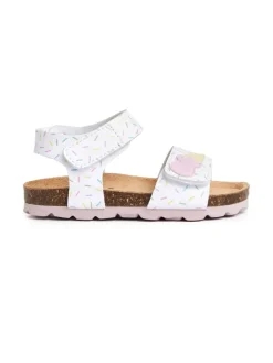 Sandalen wit/meerkleurig