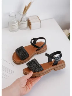 Sandalen zwart