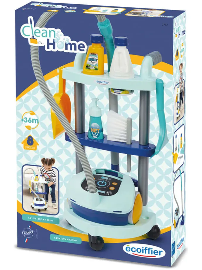 Schoonmaakkar met stofzuiger - vanaf 3 jaar