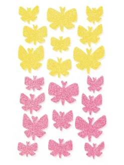 Schuimrubberglittersticker 