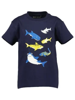 Shirt donkerblauw