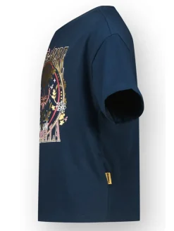 Shirt donkerblauw