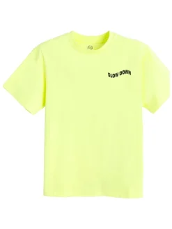 Shirt geel