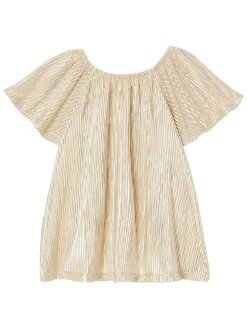 Shirt goudkleurig