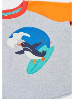 Shirt grijs/meerkleurig