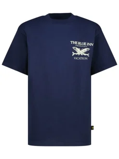 Shirt "Hensos" donkerblauw