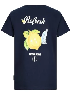 Shirt "Raoul" donkerblauw