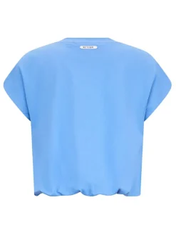Shirt "Rosette" lichtblauw