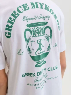 Shirt "Vacation" wit