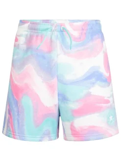 Short blauw/lichtroze