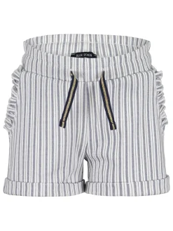 Short wit/donkerblauw