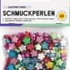 Sierkralen "GLITTERY STARS" meerkleurig