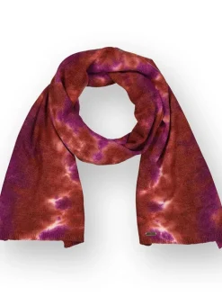 Sjaal rood/paars