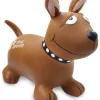 Skippydier "Dog" bruin - vanaf 12 maanden