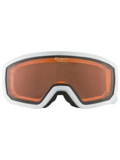 Ski-/snowboardbril "Scarabeo JR" wit/oranje