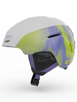 Ski-/snowboardhelm "Neo Jr" crème/blauw/groen