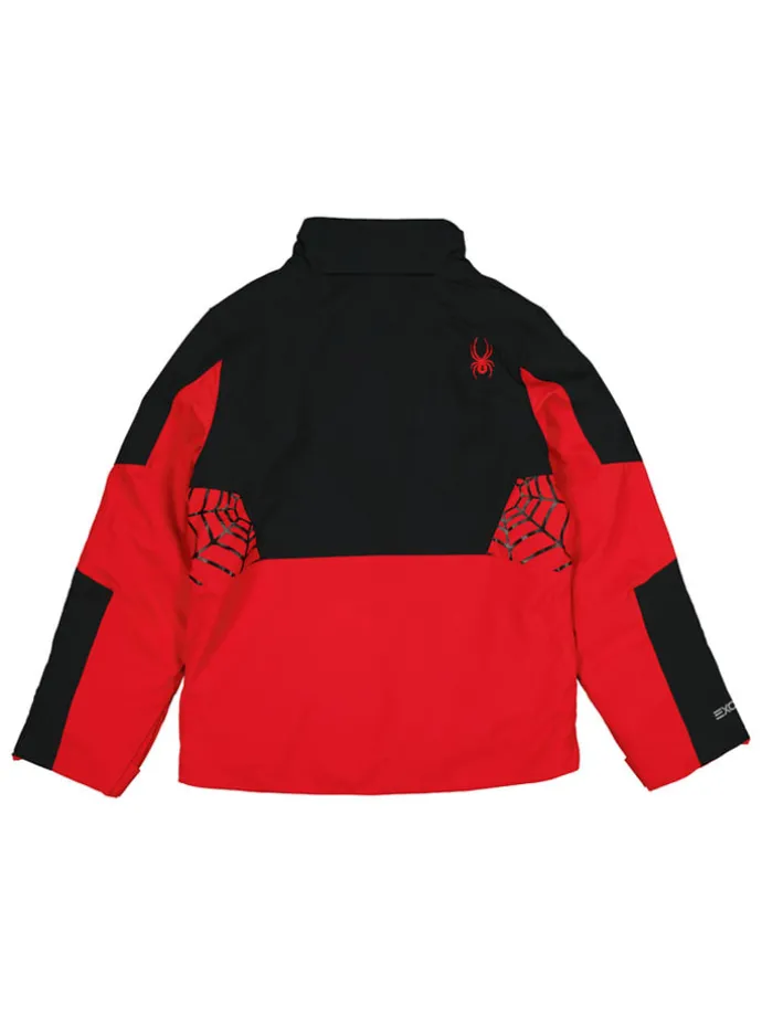 Ski-/Snowboardjas "Challenger" zwart/rood