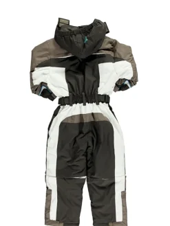 Ski-/snowboardpak bruin/taupe/wit